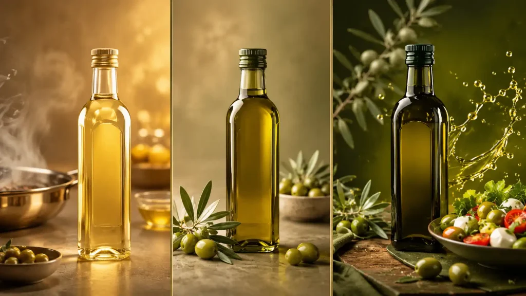 انواع روغن های زیتون